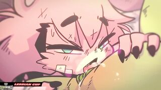 Soft Paws lesbian furry animation