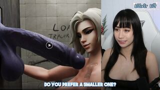 [4K] Overwatch gloryhole competition with Elixir Elf