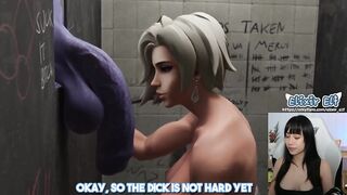 [4K] Overwatch gloryhole competition with Elixir Elf