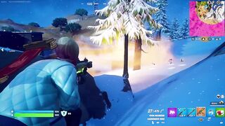 Fortnite: That golden SMG saved me arse