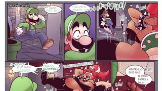 Mario se Folla a Bowsette Para Mantener La Paz - mario hentai