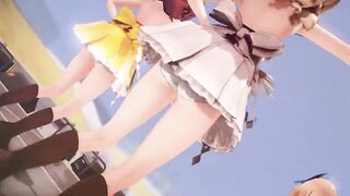 Mmd R-18 Anime Girls Sexy Dancing Clip 251