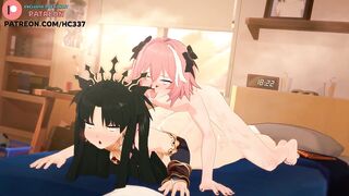 RIN FUCKED BY ASTOLFO AFTER MC DONALDS AND GETTING CREAMPIE | FATE CREAMPIE ANIMATION