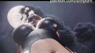 apex legend - wattson creampied on halloween