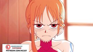 NAMI FUCKED BY LUFFY HENTAI STORY | ONE PIECE ANIMATION 4K 60FPS