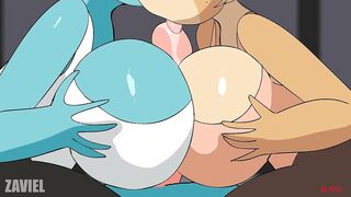 Nicole Gym Threesome Cartoon Hentai