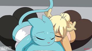 Nicole Gym Threesome Cartoon Hentai