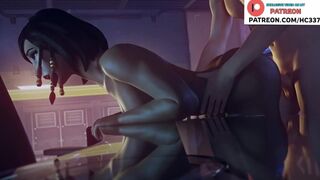 PHARAH X FUTANARI HENTAI ANIMATION OVERWATCH