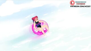 CUTE GIRL IN SWIMMING POOL HENTAI ANIMATED STOR