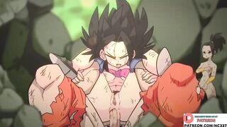 DRAGON BALL SUPER SAYAN ANAL CREAMPIE | HENTAI ANIMATION 60FPS