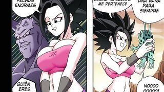 Caulifla Touches Her Pussy Until She Ends All Wet