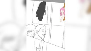 Preparation of the comic book “Pink’s story”