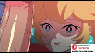 Princess Peach Help With Big Futa Dick And Getting Creampie | Hot Futa Mario Hentai 4k 60fps