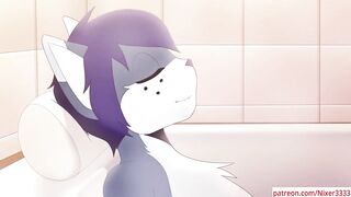 Furry hentai story condom breaks in the bathroom