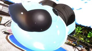 Anna Body Inflation With Water & Helium Mix | Imbapovi