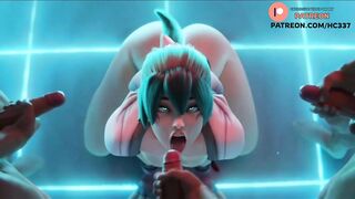 HORNY VERSION OF KIRIKO CINEMATIC | OVERWATCH HENTAI ANIMATION 4K 60FPS