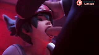 HORNY VERSION OF KIRIKO CINEMATIC | OVERWATCH HENTAI ANIMATION 4K 60FPS