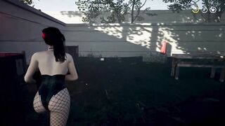 Hot girl dressed as a bunny running from monsters [Game +18] Gameplay