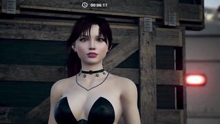 Hot girl dressed as a bunny running from monsters [Game +18] Gameplay