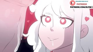 Boy Find New Level With Hot Blowjob From Devil Girl And Cum | Best Cartoon Game Hentai 4k 60fps