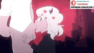 Boy Find New Level With Hot Blowjob From Devil Girl And Cum | Best Cartoon Game Hentai 4k 60fps