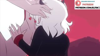 Boy Find New Level With Hot Blowjob From Devil Girl And Cum | Best Cartoon Game Hentai 4k 60fps