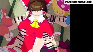 Cute Girls Do Gangbang Futanari Party And Cum | Hot Futa Hentai 4k 60fps