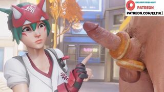 Kiriko And Hot Donut Hentai Story | Best Overwatch Hentai 4k 60fps