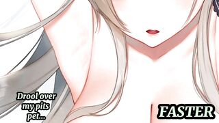 (Hentai JOI) 4 Minute Challenge: Beta Safe Censored Porn For You PART3 (femdom, feet, premature)