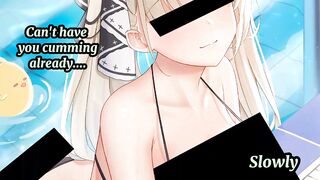 (Hentai JOI) 4 Minute Challenge: Beta Safe Censored Porn For You PART3 (femdom, feet, premature)