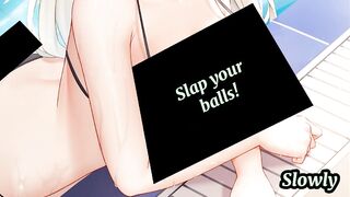 (Hentai JOI) 4 Minute Challenge: Beta Safe Censored Porn For You PART3 (femdom, feet, premature)