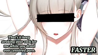 (Hentai JOI) 4 Minute Challenge: Beta Safe Censored Porn For You PART3 (femdom, feet, premature)