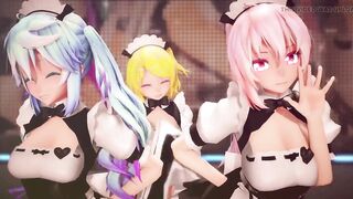 Mmd R-18 Anime Girls Sexy Dancing Clip 289