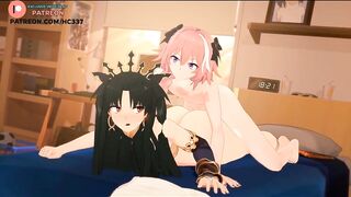 RIN TOHSAKA FUCKED BY ASTOLFO AFTER MCDONALDS | FATE HENTAI ANIMATION 4K 60FPS