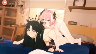 RIN TOHSAKA FUCKED BY ASTOLFO AFTER MCDONALDS | FATE HENTAI ANIMATION 4K 60FPS