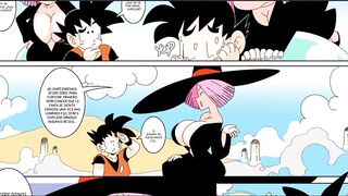 Goku Follando Con Uranai Baba Por Las Esferas del Dragon - Manga Porno de Dragon Ball