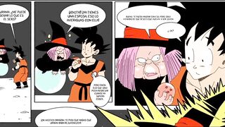 Goku Follando Con Uranai Baba Por Las Esferas del Dragon - Manga Porno de Dragon Ball