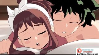 MY HERO ACADEMIA DEKU AND URARAKA HENTAI STORY ANIMATION 4K 60FPS