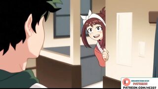 MY HERO ACADEMIA DEKU AND URARAKA HENTAI STORY ANIMATION 4K 60FPS