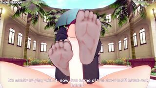 Honkai Star Rail Kafka Gives You A Footjob Hentai POV