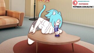 Gumball`s Mom Hard Dildo Riding On Camera | Best Furry Hentai 4k 60fps