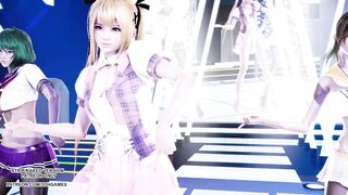 [MMD] YOASOBI - IDOL Marie Rose Tamaki Misaki Sexy Dance League of Legends Uncensored Hentai 4K