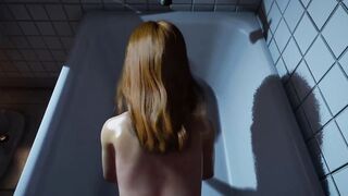 Nami getting her ass fucked wildly on doggystyle in the bathroom