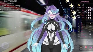 Vtuber is fuck on train station