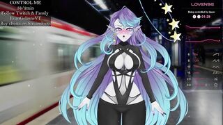 Vtuber is fuck on train station