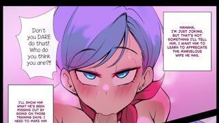 Bulma and vegueta hentai comic