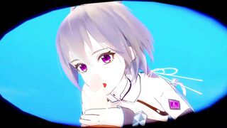 Luo Tianyi Hentai Sex Vocaloid Mmd 3D Purple Eyes Color Edit Smixix