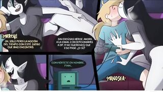 Marceline gets fucked at last -they are covered by sweet princess