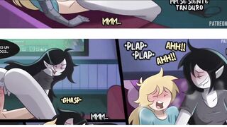 Marceline gets fucked at last -they are covered by sweet princess