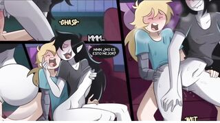 Marceline gets fucked at last -they are covered by sweet princess